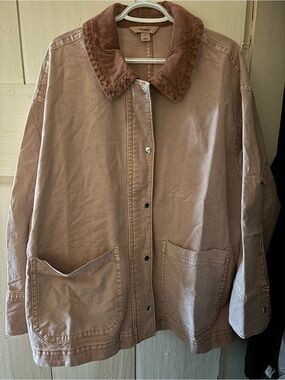 Old Navy Barn Jacket with Corduroy Collar